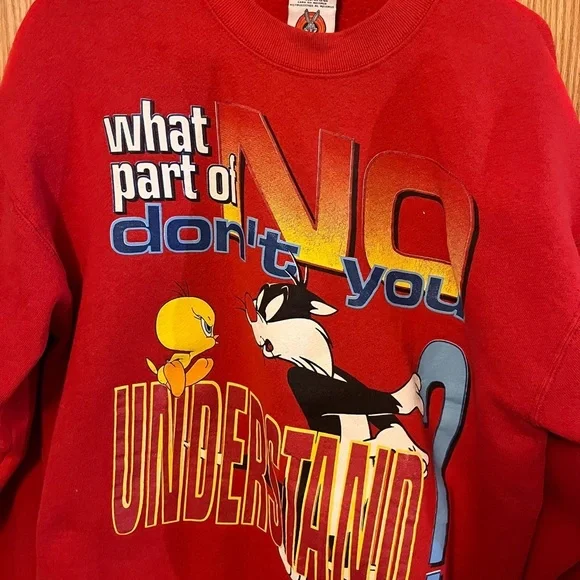 90s Original Vintage Warner Bros Looney toons - Picture 2 of 3